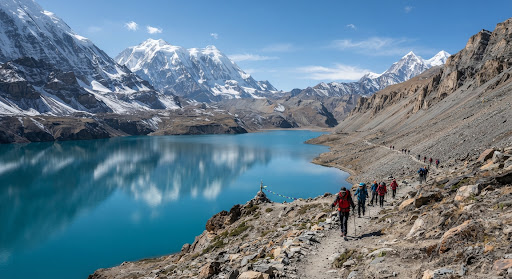 Mid-Western Nepal landscape