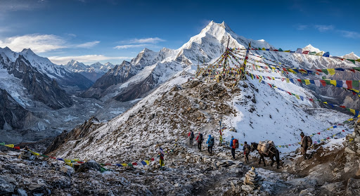 Central Nepal landscape