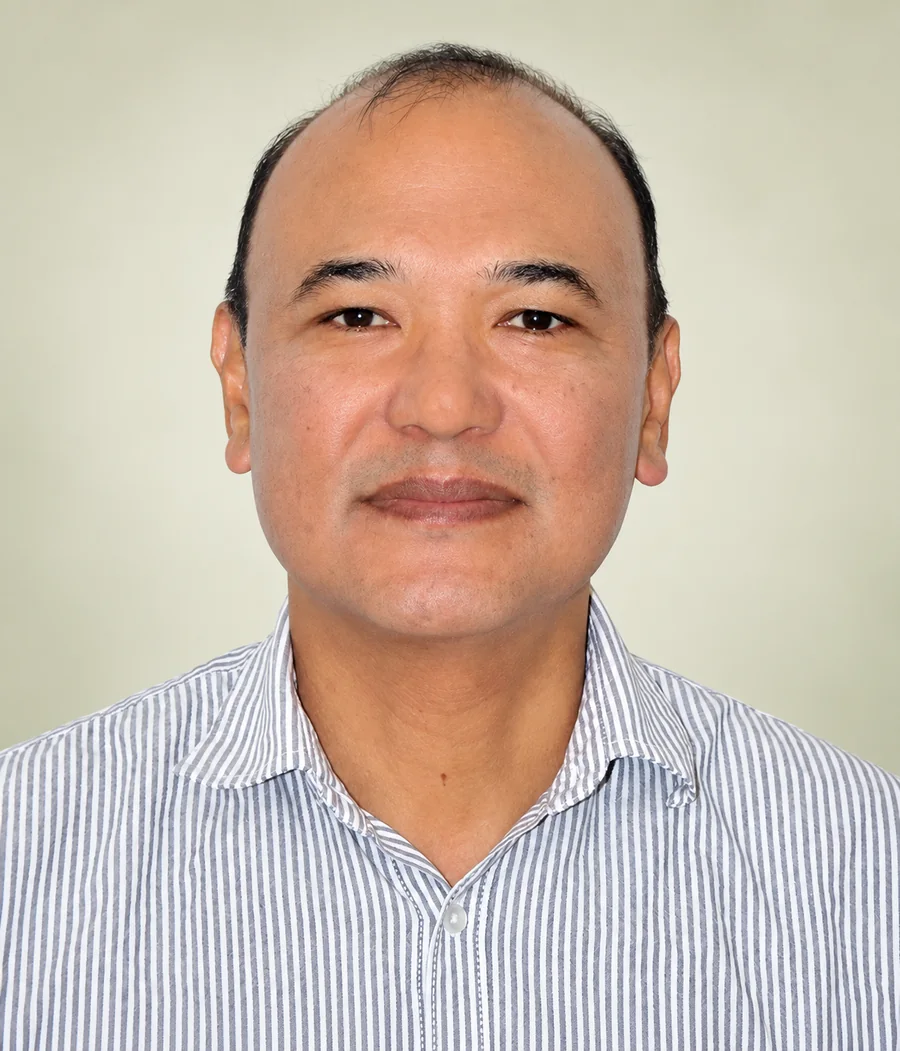 Portrait of Amar Jung Lama